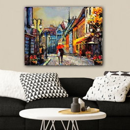 Wallity Lienzo Decorativo Multicolor 70 x 100 cm